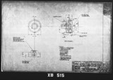Manufacturer's drawing for Chance Vought F4U Corsair. Drawing number 41175