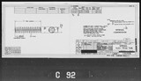 Manufacturer's drawing for Boeing Aircraft Corporation B-17 Flying Fortress. Drawing number 1-26406