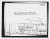 Manufacturer's drawing for Beechcraft AT-10 Wichita - Private. Drawing number 106359