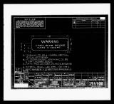 Manufacturer's drawing for Lockheed Corporation P-38 Lightning. Drawing number 194908