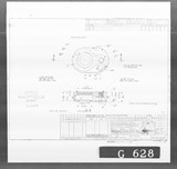 Manufacturer's drawing for Bell Aircraft P-39 Airacobra. Drawing number 33-663-008