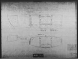 Manufacturer's drawing for Chance Vought F4U Corsair. Drawing number 40287