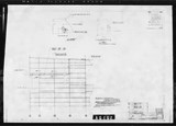 Manufacturer's drawing for North American Aviation B-25 Mitchell Bomber. Drawing number 98-53228