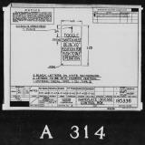 Manufacturer's drawing for Lockheed Corporation P-38 Lightning. Drawing number 195336