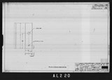 Manufacturer's drawing for North American Aviation B-25 Mitchell Bomber. Drawing number 108-313137