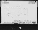 Manufacturer's drawing for Lockheed Corporation P-38 Lightning. Drawing number 195862