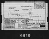 Manufacturer's drawing for North American Aviation B-25 Mitchell Bomber. Drawing number 98-73523