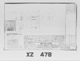 Manufacturer's drawing for Chance Vought F4U Corsair. Drawing number 41218