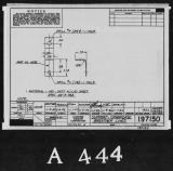 Manufacturer's drawing for Lockheed Corporation P-38 Lightning. Drawing number 197150