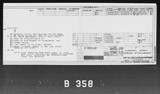 Manufacturer's drawing for Boeing Aircraft Corporation B-17 Flying Fortress. Drawing number 1-20390