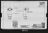 Manufacturer's drawing for North American Aviation B-25 Mitchell Bomber. Drawing number 98-62503