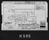 Manufacturer's drawing for North American Aviation B-25 Mitchell Bomber. Drawing number 98-72156