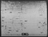 Manufacturer's drawing for Chance Vought F4U Corsair. Drawing number 40404