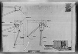Manufacturer's drawing for North American Aviation B-25 Mitchell Bomber. Drawing number 98-61551
