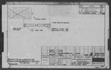 Manufacturer's drawing for North American Aviation B-25 Mitchell Bomber. Drawing number 98-53525