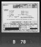 Manufacturer's drawing for Boeing Aircraft Corporation B-17 Flying Fortress. Drawing number 1-19001-205