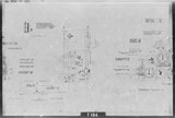 Manufacturer's drawing for North American Aviation B-25 Mitchell Bomber. Drawing number 108-511010