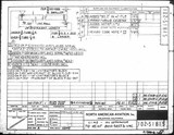 Manufacturer's drawing for North American Aviation P-51 Mustang. Drawing number 102-51815