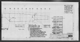 Manufacturer's drawing for North American Aviation B-25 Mitchell Bomber. Drawing number 98-542306