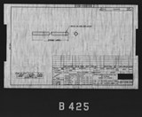 Manufacturer's drawing for North American Aviation B-25 Mitchell Bomber. Drawing number 108-488198