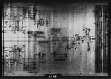 Manufacturer's drawing for North American Aviation B-25 Mitchell Bomber. Drawing number 98-542002