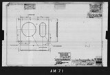 Manufacturer's drawing for North American Aviation B-25 Mitchell Bomber. Drawing number 98-71017