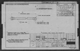Manufacturer's drawing for North American Aviation B-25 Mitchell Bomber. Drawing number 98-588117