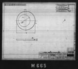 Manufacturer's drawing for North American Aviation B-25 Mitchell Bomber. Drawing number 98-58355