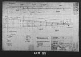 Manufacturer's drawing for Chance Vought F4U Corsair. Drawing number 33141