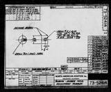 Manufacturer's drawing for North American Aviation P-51 Mustang. Drawing number 73-52414