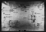Manufacturer's drawing for North American Aviation B-25 Mitchell Bomber. Drawing number 98-61101