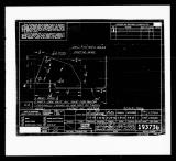 Manufacturer's drawing for Lockheed Corporation P-38 Lightning. Drawing number 193736