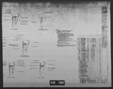 Manufacturer's drawing for Chance Vought F4U Corsair. Drawing number 40280