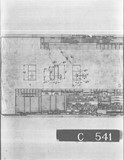 Manufacturer's drawing for Bell Aircraft P-39 Airacobra. Drawing number 33-855-025