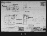 Manufacturer's drawing for North American Aviation B-25 Mitchell Bomber. Drawing number 98-53209