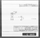 Manufacturer's drawing for Bell Aircraft P-39 Airacobra. Drawing number 33-733-036