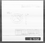 Manufacturer's drawing for Bell Aircraft P-39 Airacobra. Drawing number 33-134-042