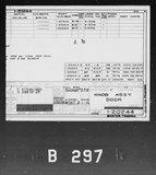Manufacturer's drawing for Boeing Aircraft Corporation B-17 Flying Fortress. Drawing number 1-20244