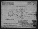 Manufacturer's drawing for North American Aviation B-25 Mitchell Bomber. Drawing number 99-58458