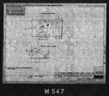 Manufacturer's drawing for North American Aviation B-25 Mitchell Bomber. Drawing number 98-53493