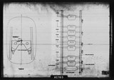 Manufacturer's drawing for North American Aviation B-25 Mitchell Bomber. Drawing number 98-63992