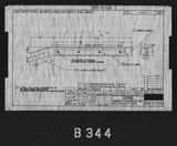 Manufacturer's drawing for North American Aviation B-25 Mitchell Bomber. Drawing number 108-317508
