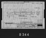 Manufacturer's drawing for North American Aviation B-25 Mitchell Bomber. Drawing number 108-317508