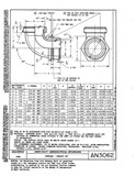 Manufacturer's drawing for Generic Parts - Aviation General Manuals. Drawing number AN3062