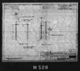 Manufacturer's drawing for North American Aviation B-25 Mitchell Bomber. Drawing number 98-53396