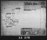 Manufacturer's drawing for Chance Vought F4U Corsair. Drawing number 34958
