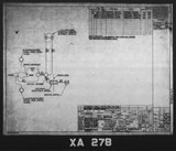 Manufacturer's drawing for Chance Vought F4U Corsair. Drawing number 34958