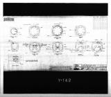 Manufacturer's drawing for Lockheed Corporation P-38 Lightning. Drawing number 204058