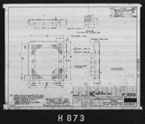 Manufacturer's drawing for North American Aviation B-25 Mitchell Bomber. Drawing number 108-54074