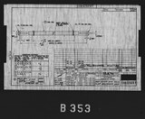 Manufacturer's drawing for North American Aviation B-25 Mitchell Bomber. Drawing number 108-320267
